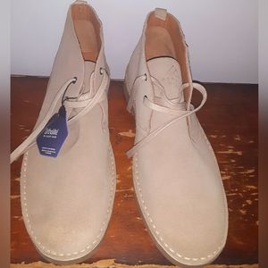 Alpine Design Ortholite Taupe Suede Ankle Loafer Boots 12